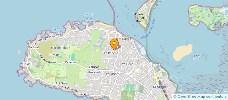 localisation de l'entreprise NOURISSAT L'ECALE  LE CROISIC