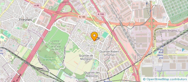 localisation de l'entreprise NOURO TE WOUTE TOUS PAREILS TOUS DIFFERENTS  RUNGIS