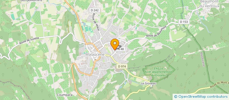 localisation de l'entreprise NOURREDDINE FADIL  BEAUMONT-DU-VENTOUX