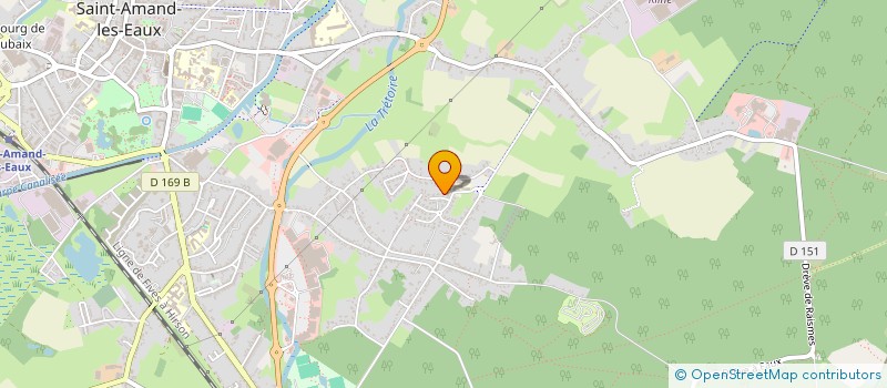 localisation de l'entreprise NOURRY  SAINT-AMAND-LES-EAUX