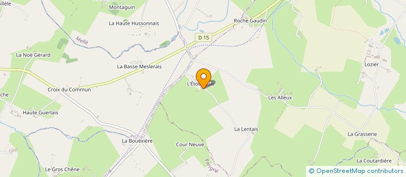 localisation de l'entreprise NOURRY NEGOCE  LE FERRE