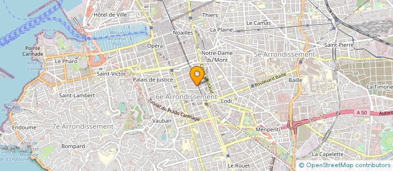 localisation de l'entreprise NOURS SECURITE PRIVEE  MARSEILLE