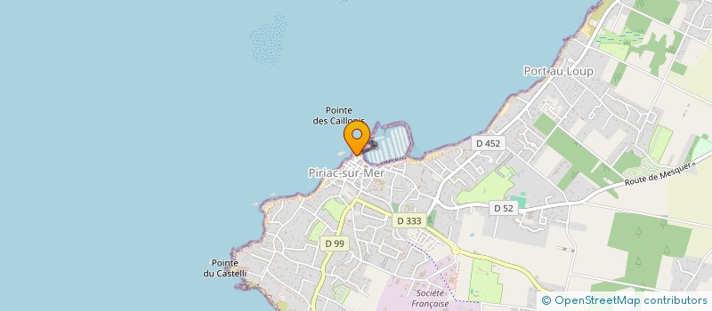 localisation de l'entreprise NOURYMMO  PIRIAC-SUR-MER