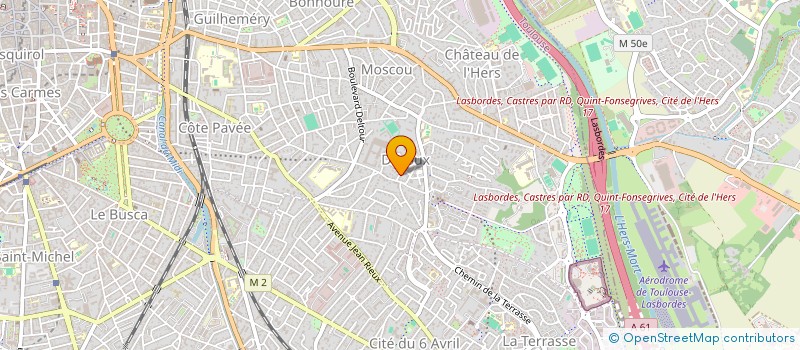 localisation de l'entreprise NOUS 2 à TOULOUSE