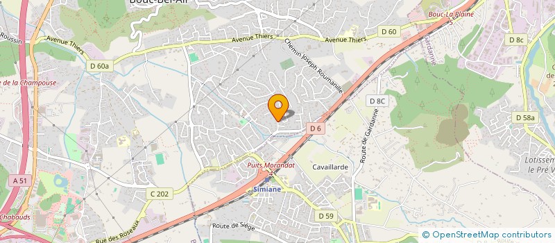 localisation de l'entreprise NOUS 4 à BOUC-BEL-AIR