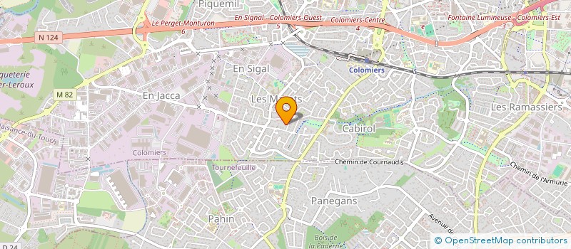 localisation de l'entreprise NOUS 4 à COLOMIERS