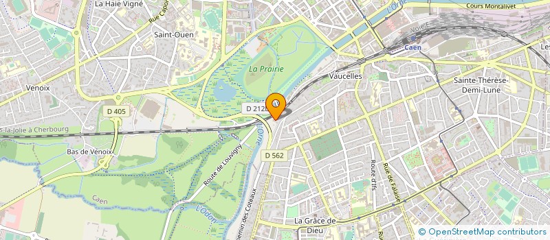 localisation de l'entreprise NOUS à CAEN