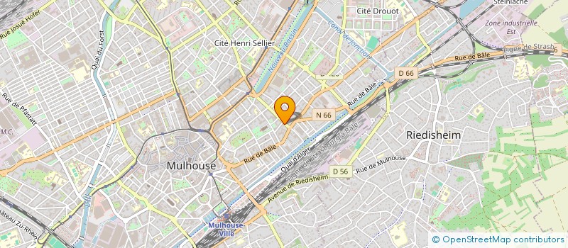 localisation de l'entreprise NOUS  MULHOUSE