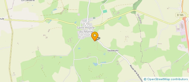 localisation de l'entreprise NOUS 5  SAINT-HILAIRE-DU-MAINE