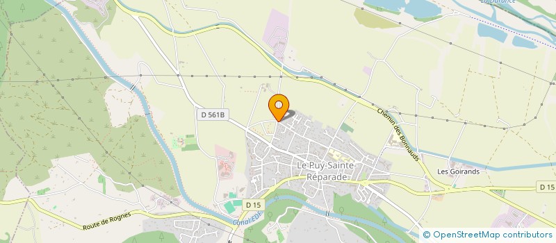 localisation de l'entreprise NOUS  LE PUY-SAINTE-REPARADE