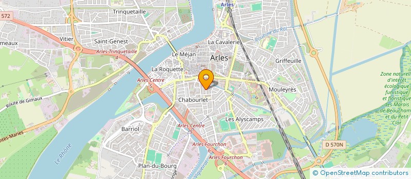 localisation de l'entreprise NOUS à ARLES