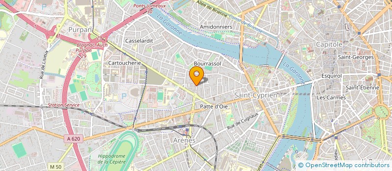 localisation de l'entreprise NOUS C LES AUTRES  TOULOUSE