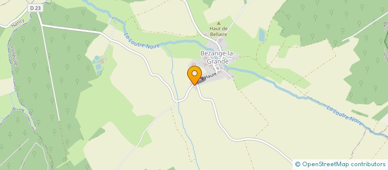 localisation de l'entreprise NOUS DEUX  BEZANGE-LA-GRANDE