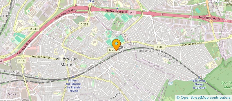 localisation de l'entreprise NOUS DEUX  VILLIERS SUR MARNE