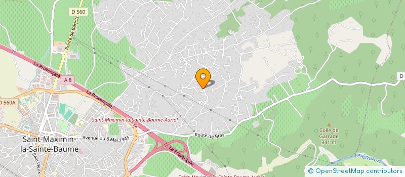 localisation de l'entreprise NOUS & ELLES à SAINT-MAXIMIN-LA-SAINTE-BAUME