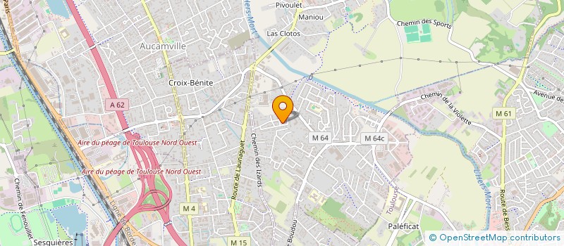 localisation de l'entreprise NOUS (ENSEMBLE POUR CHANGER LE MONDE)  LAUNAGUET