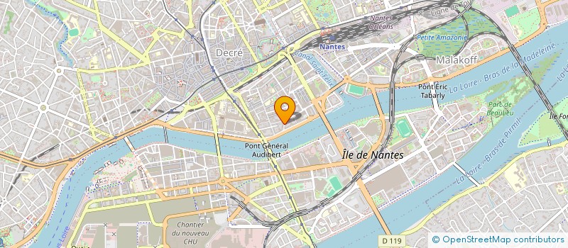 localisation de l'entreprise NOUS, ICI ET MAINTENANT à NANTES