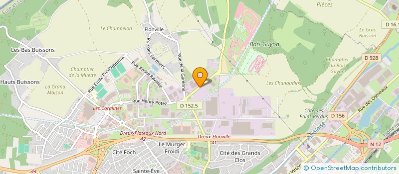 localisation de l'entreprise NOUS IRONS TOUS AU PARADIS à DREUX
