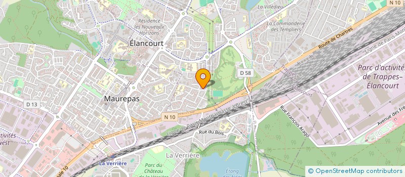 localisation de l'entreprise NOUS L'ECRIVONS POUR VOUS  ELANCOURT