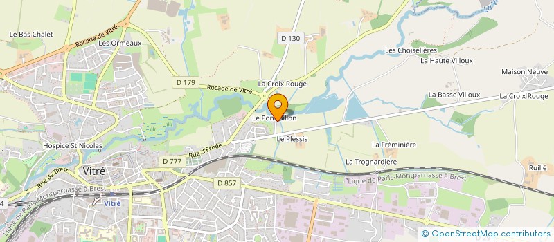 localisation de l'entreprise NOUS, LES GRAINES DE DEMAIN !  VITRE