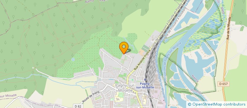 localisation de l'entreprise NOUS LES NEUF  PAGNY-SUR-MOSELLE