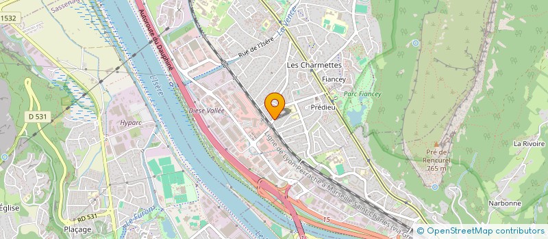 localisation de l'entreprise NOUS LES NOUNOUS ASSOCIATION DES ASSISTANTES MATERNELLES DE SAINT-EGREVE  SAINT-EGREVE