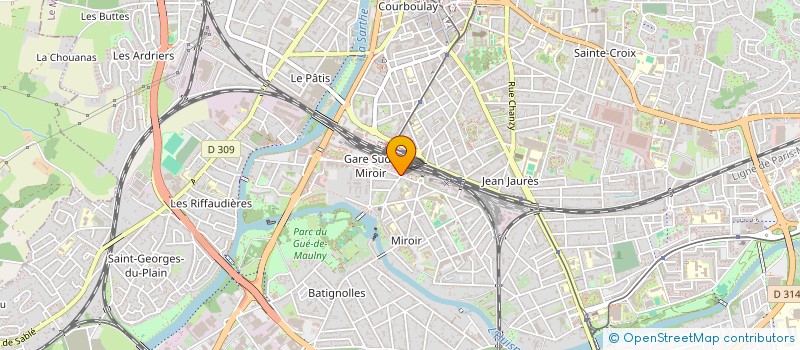 localisation de l'entreprise NOUS MEMES à LE MANS