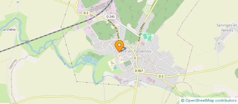 localisation de l'entreprise NOUS ON ATTEND PAULETTE à FERE-EN-TARDENOIS