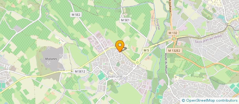 localisation de l'entreprise NOUS PARENTALITE à LAVERUNE