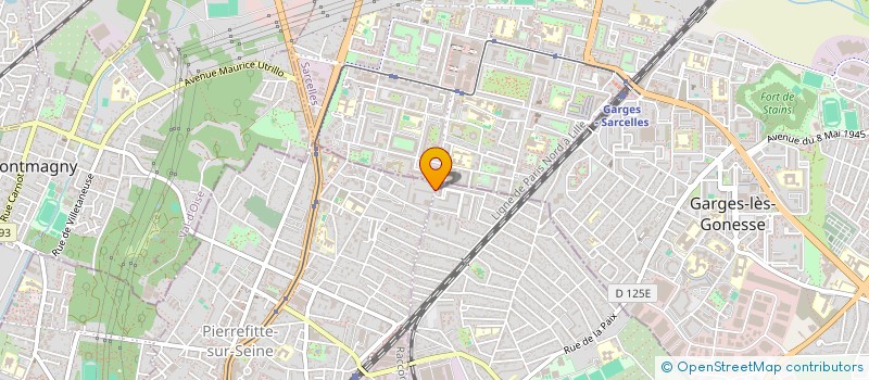 localisation de l'entreprise NOUS POUR VOUS à PIERREFITTE-SUR-SEINE