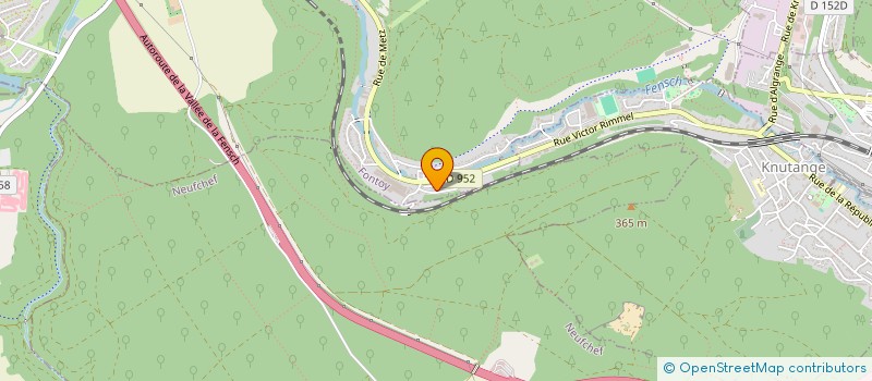 localisation de l'entreprise NOUS POUR VOUS  FONTOY