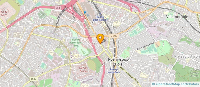 localisation de l'entreprise NOUS PRESTIGE à ROSNY-SOUS-BOIS