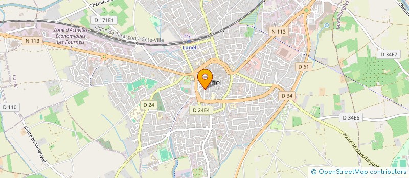 localisation de l'entreprise NOUS SOMMES ACTE DE CONSCIENCE à LUNEL