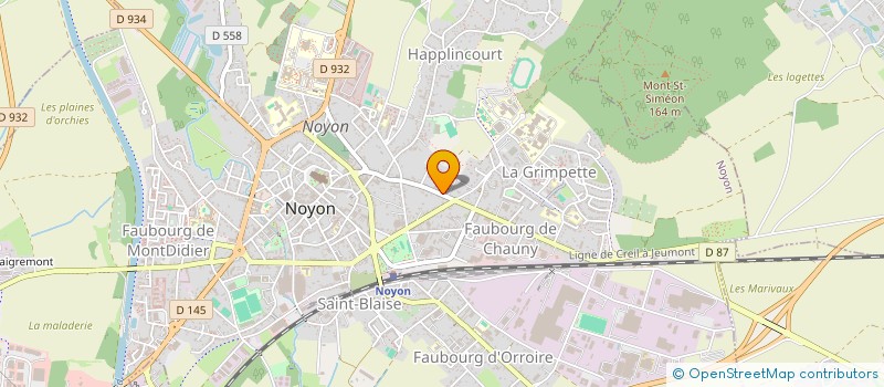 localisation de l'entreprise NOUS SOMMES INAYA  NOYON
