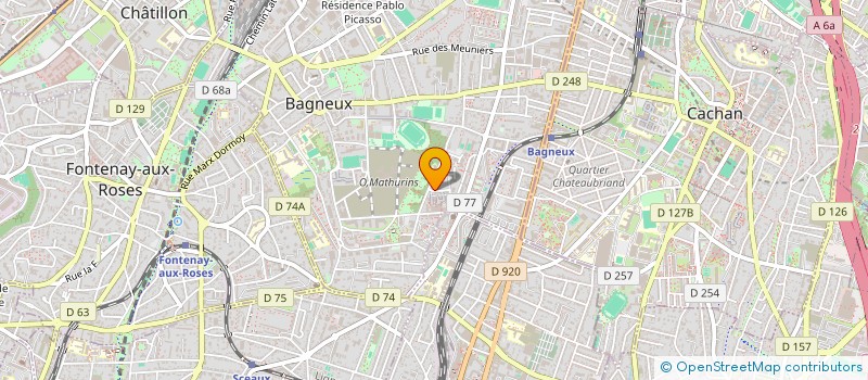localisation de l'entreprise NOUS SOMMES UNIS A PARIS à BAGNEUX
