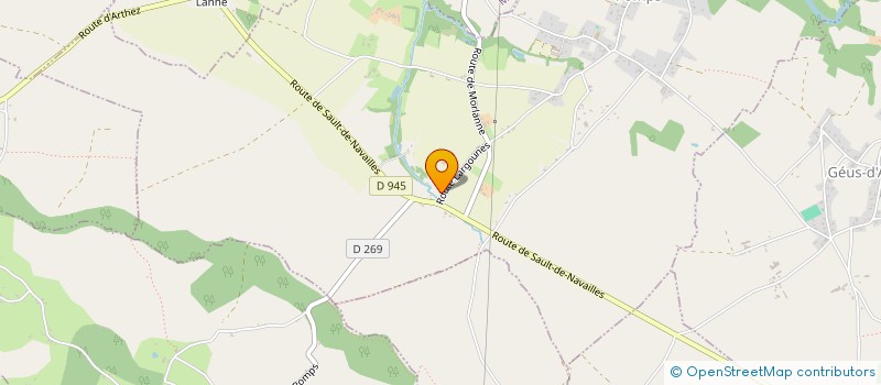 localisation de l'entreprise NOUS TROIS  HAGETAUBIN