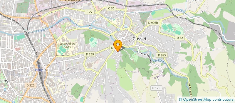 localisation de l'entreprise NOUS VOILA à CUSSET