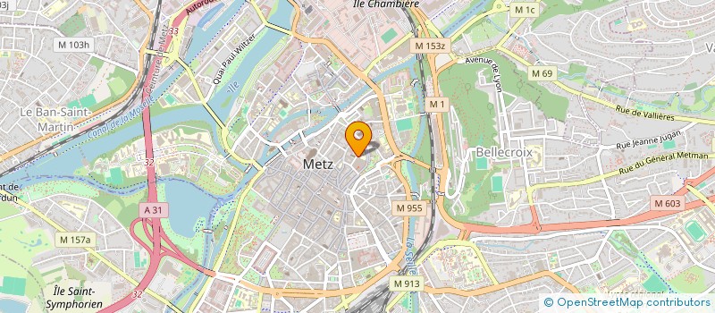 localisation de l'entreprise NOUS VOUS JOB à METZ