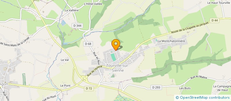 localisation de l'entreprise NOUS5MC  TOURVILLE-SUR-SIENNE