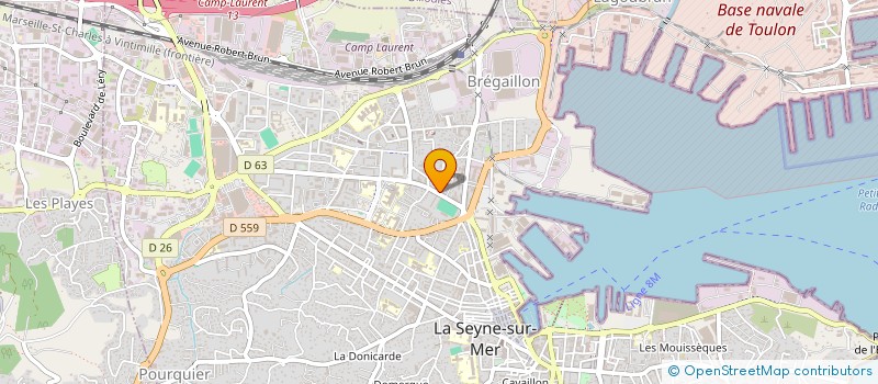 localisation de l'entreprise NOUSAVON PARFUMERIE DE LA LIBERTE à LA SEYNE-SUR-MER