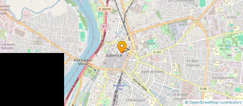localisation de l'entreprise NOUSHIK à VALENCE