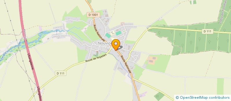 localisation de l'entreprise NOUSHOP à NOUVION