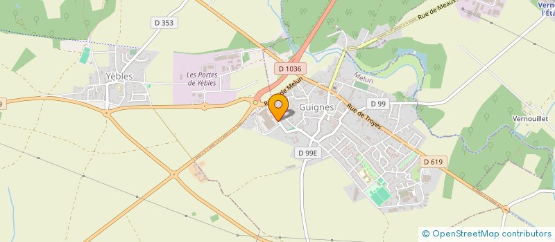 localisation de l'entreprise NOUSRA  GUIGNES