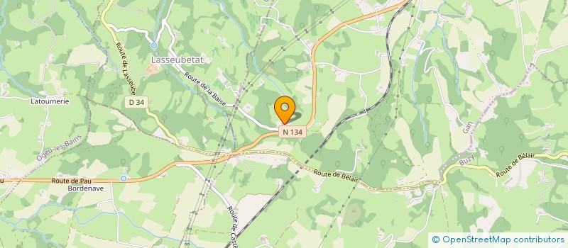 localisation de l'entreprise NOUSTE MAYSOU  GAN