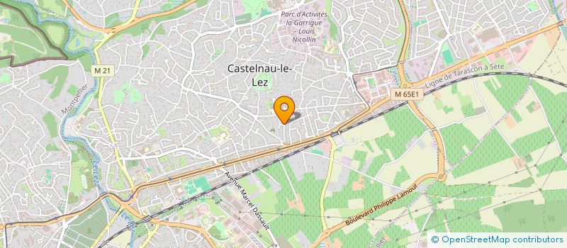 localisation de l'entreprise NOUT à CASTELNAU-LE-LEZ