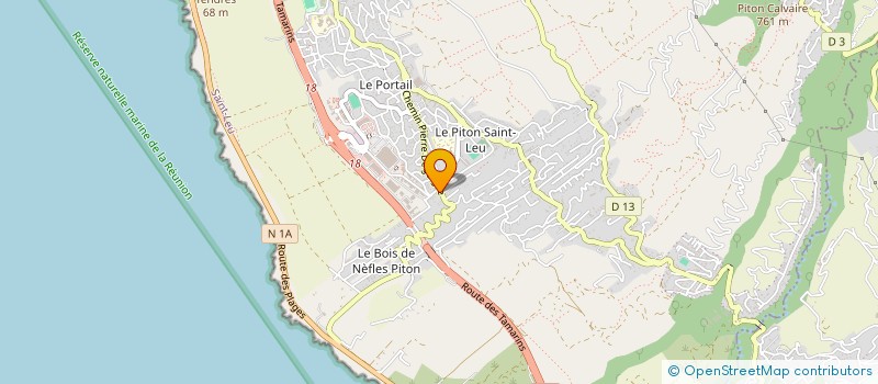 localisation de l'entreprise NOUT GAYAR  SAINT-LEU