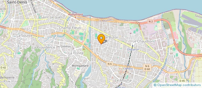 localisation de l'entreprise NOUT KARTIER NOUT FIERTE à SAINT-DENIS