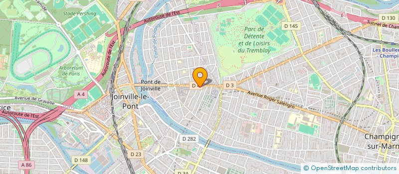 localisation de l'entreprise NOUV BOULANG PATISSERIE CENTRE à JOINVILLE-LE-PONT