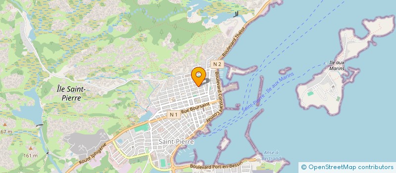 localisation de l'entreprise NOUV-ELEC SARL à SAINT-PIERRE