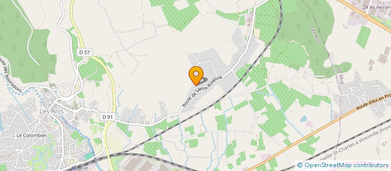 localisation de l'entreprise NOUV ESPERANCE C DIETETIQUE à LES ARCS